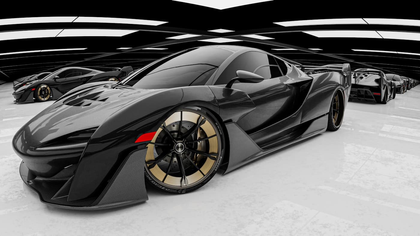 Full detail · Supercar collection
