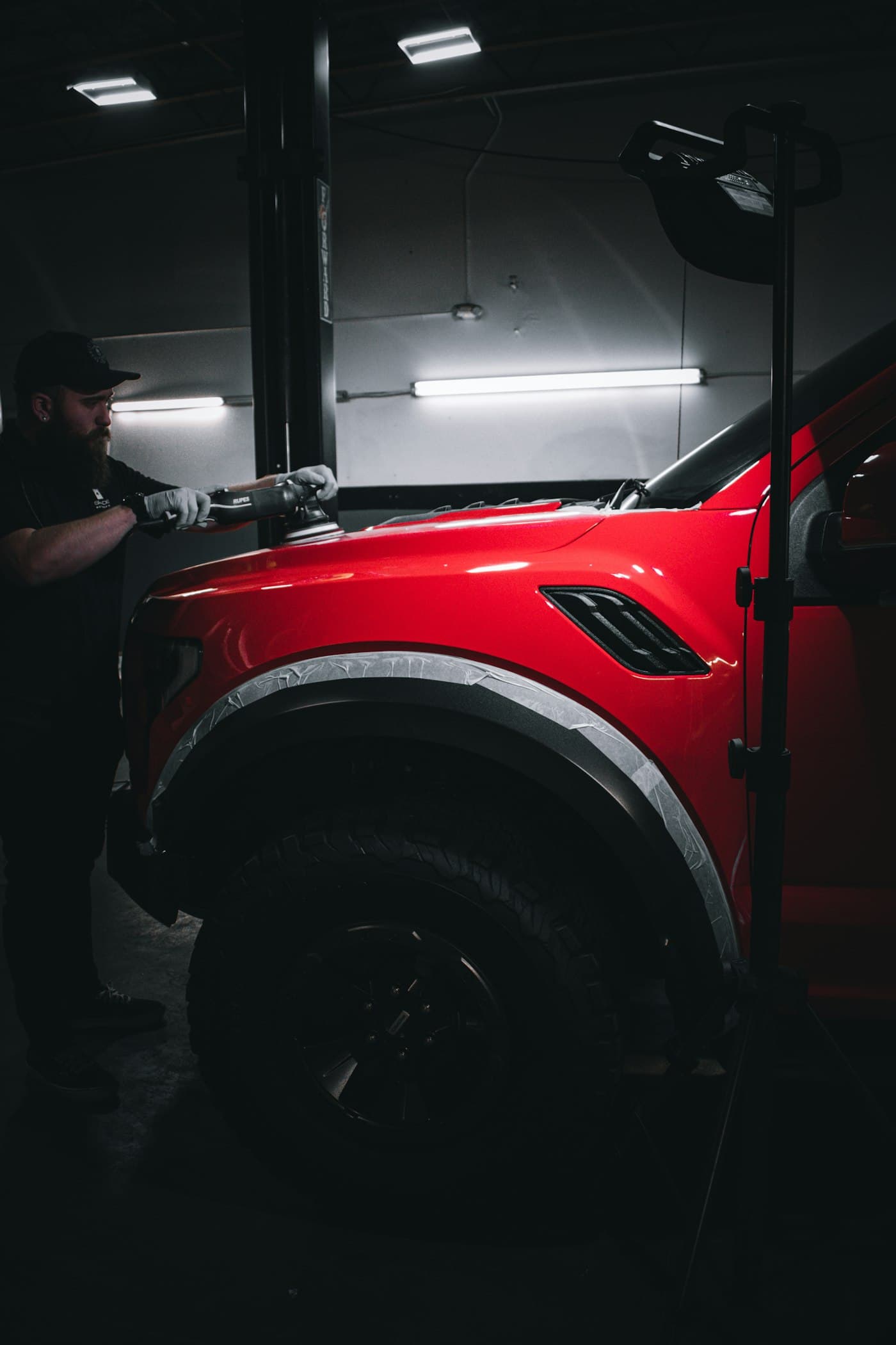 Paint correction · Machine polish